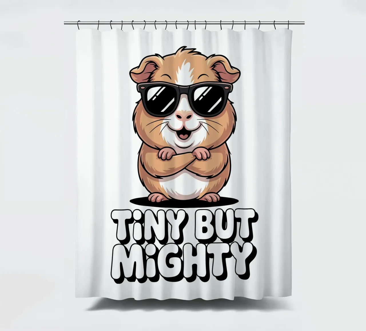 Tiny but Mighty tenda da doccia da Shirtfantastisch