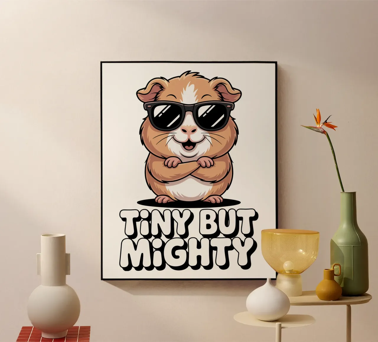 Tiny but Mighty plexiglass da Shirtfantastisch