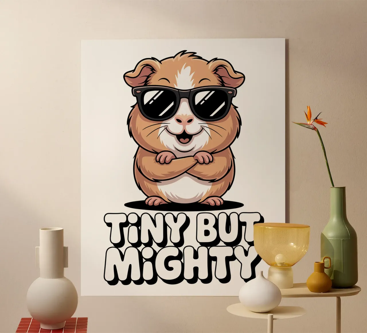 Tiny but Mighty plexiglass da Shirtfantastisch