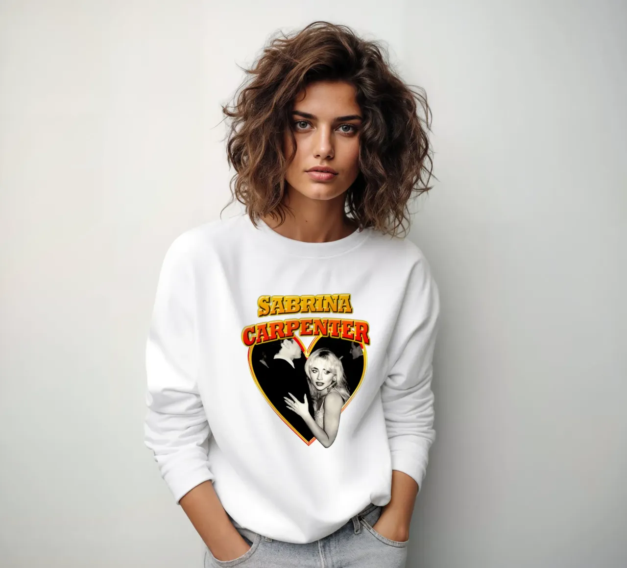 Amore vintage - Sabrina Carpenter Pop felpa da igoshdesigns