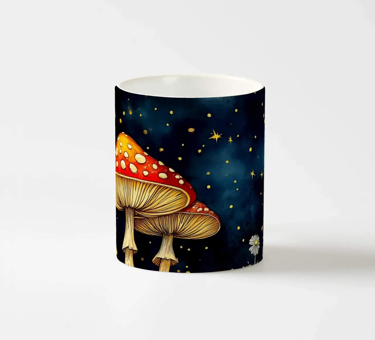 Funghi di notte tazza in ceramica da Justyna Jaszke JBJart
