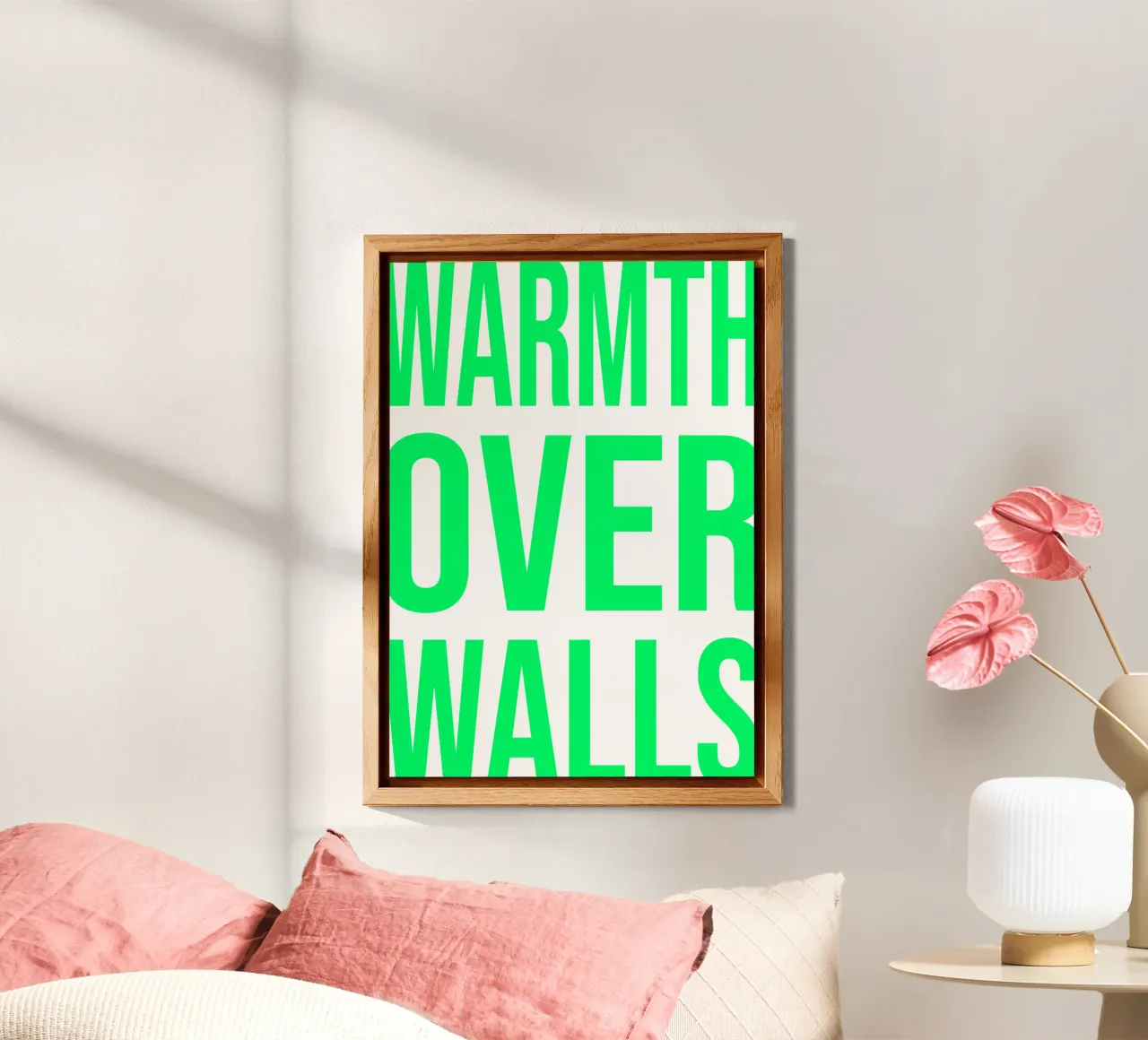 OVER series- bold letters, brave values (5 colors) alluminio dibond da FRICKE DESIGN