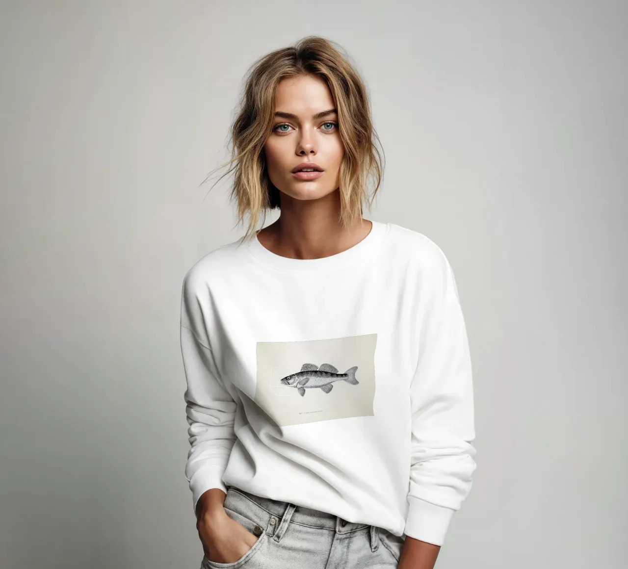 Fish#1 felpa da Matteo Morelli