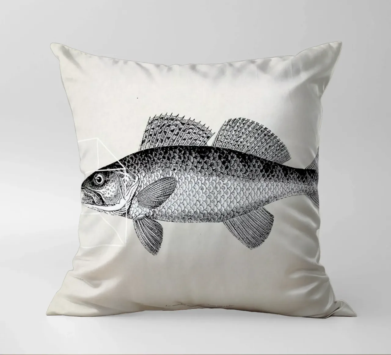 Fish#1 cuscino da Matteo Morelli