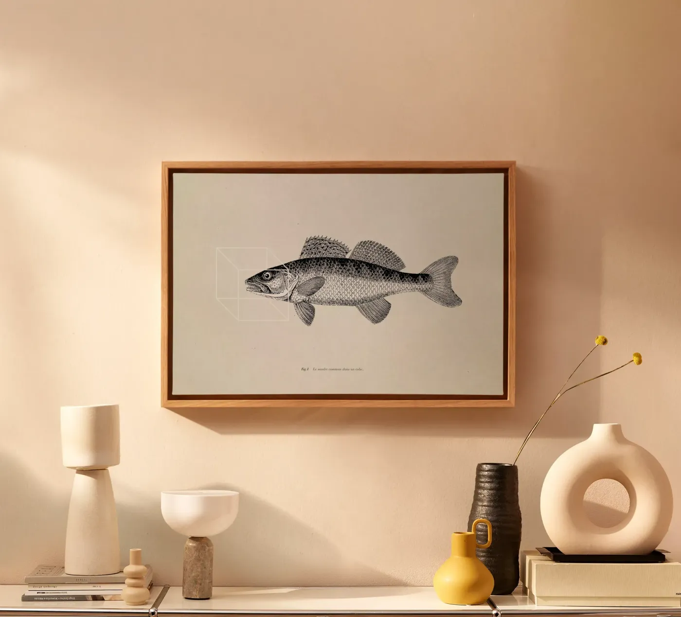 Fish#1 canvas by Matteo Morelli