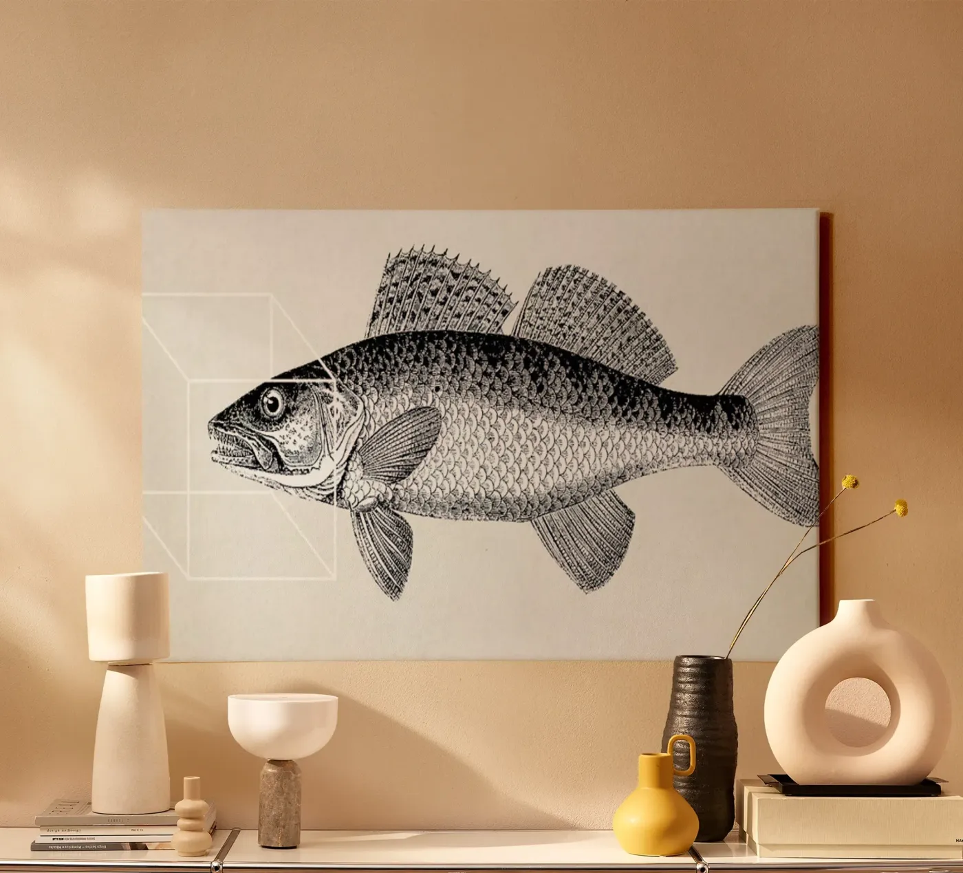 Fish#1 canvas by Matteo Morelli