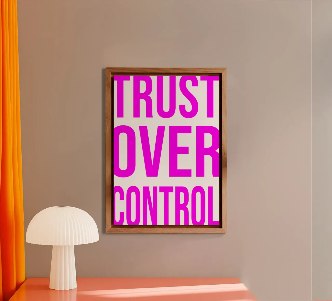 OVER series- bold letters, brave values (5 colors) alluminio dibond da FRICKE DESIGN