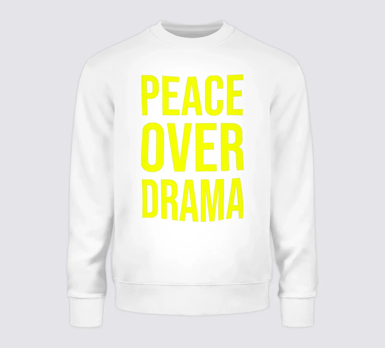OVER series- bold letters, brave values (5 colors) felpa da FRICKE DESIGN