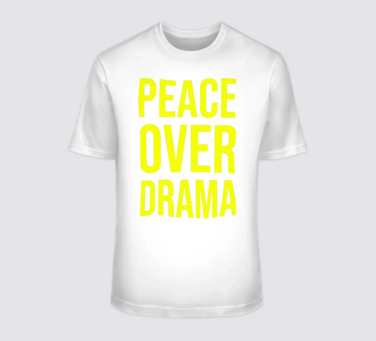 OVER series- bold letters, brave values (5 colors) t-shirt da FRICKE DESIGN