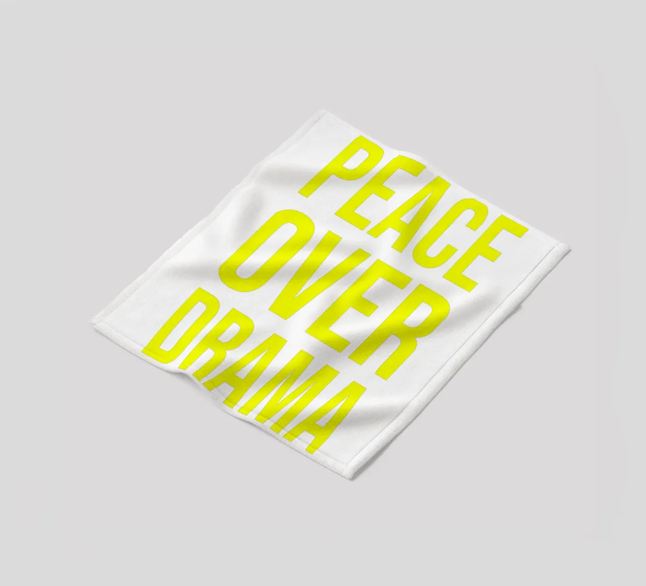 OVER series- bold letters, brave values (5 colors) coperta in pile da FRICKE DESIGN