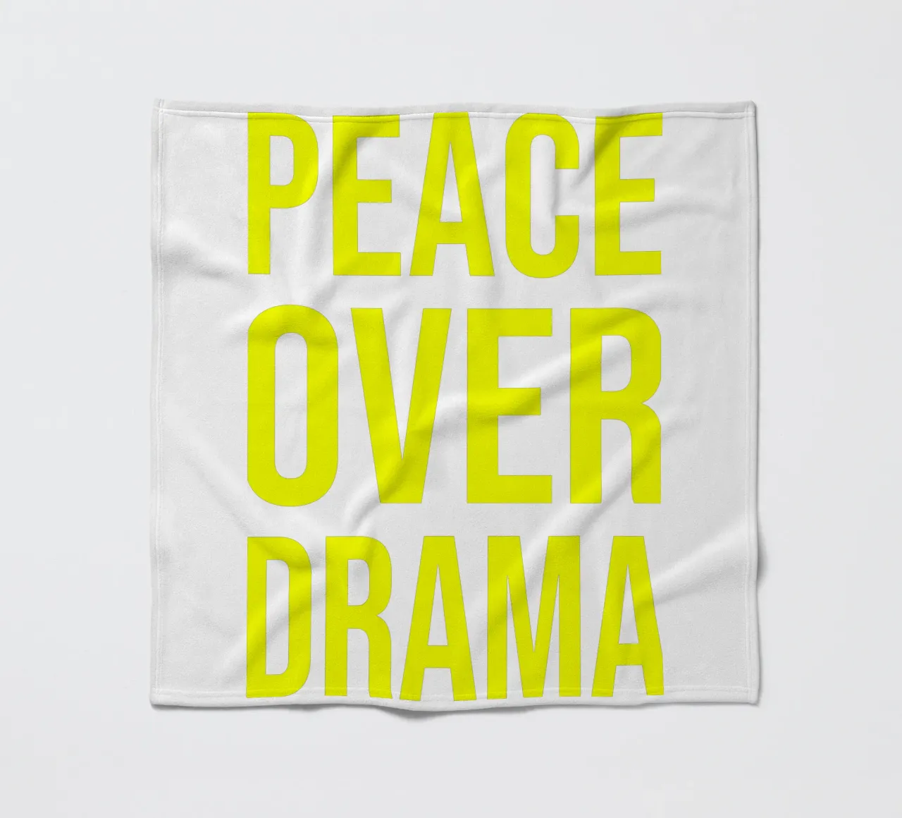 OVER series- bold letters, brave values (5 colors) coperta in pile da FRICKE DESIGN