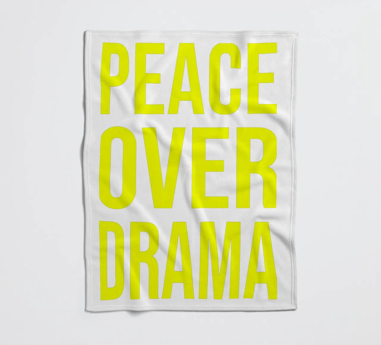 OVER series- bold letters, brave values (5 colors) coperta in pile da FRICKE DESIGN