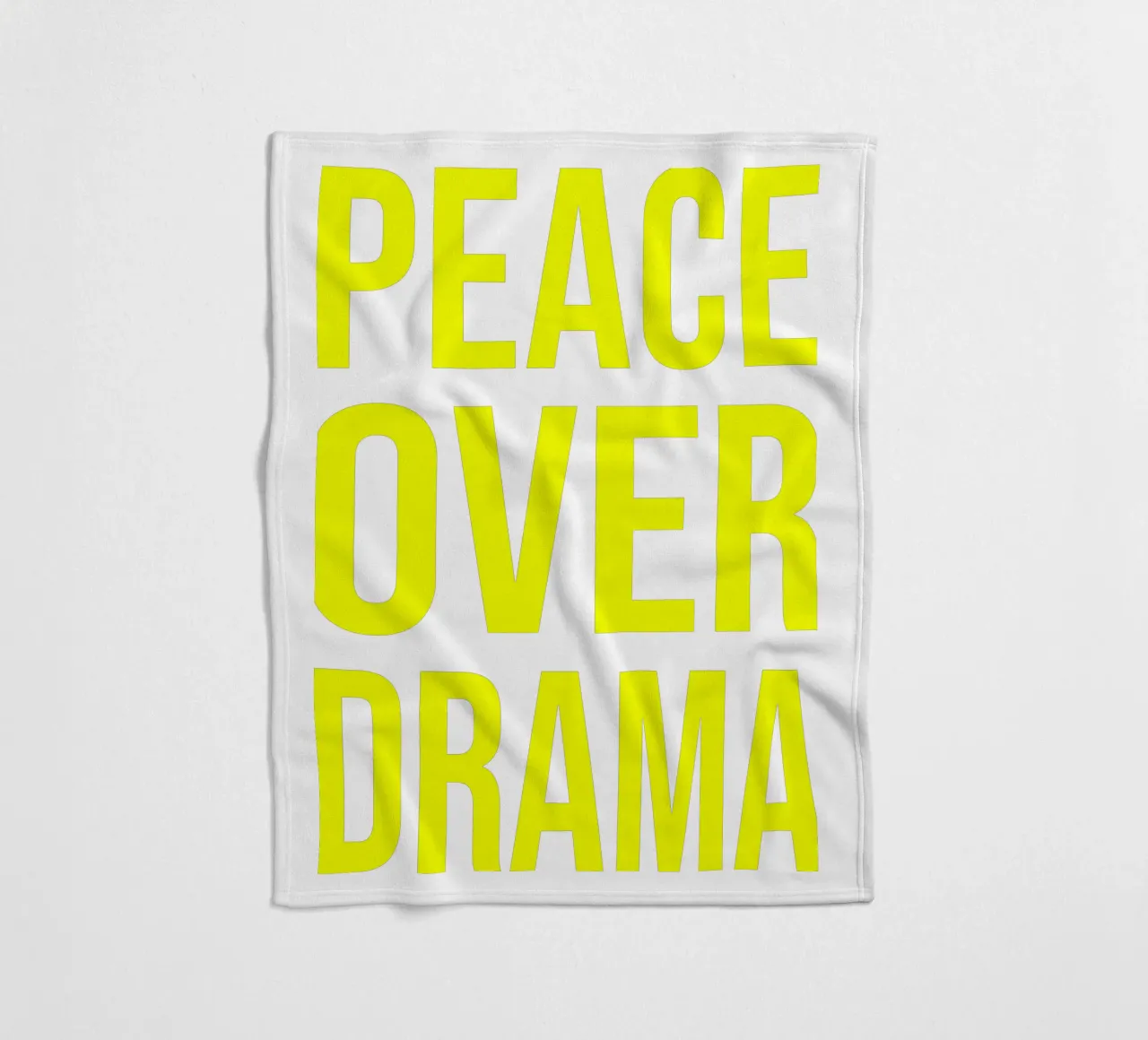 OVER series- bold letters, brave values (5 colors) coperta in pile da FRICKE DESIGN
