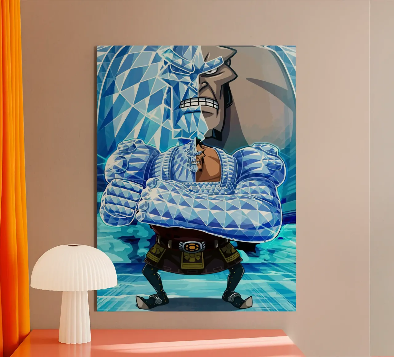 Jozu Shirohige Pirates alluminio dibond da Dumery Art