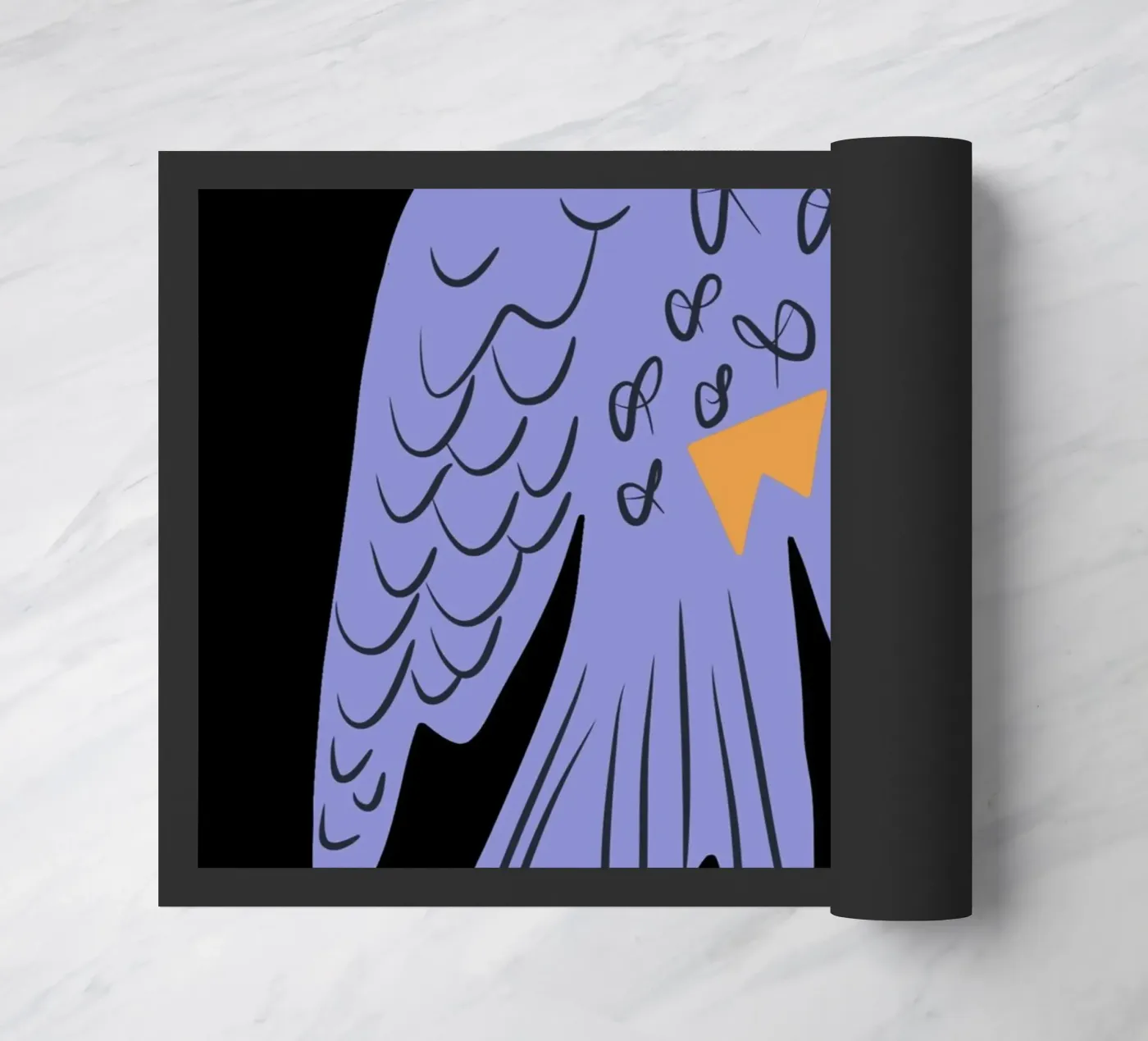 Passed away twitter doormat by Little Dean