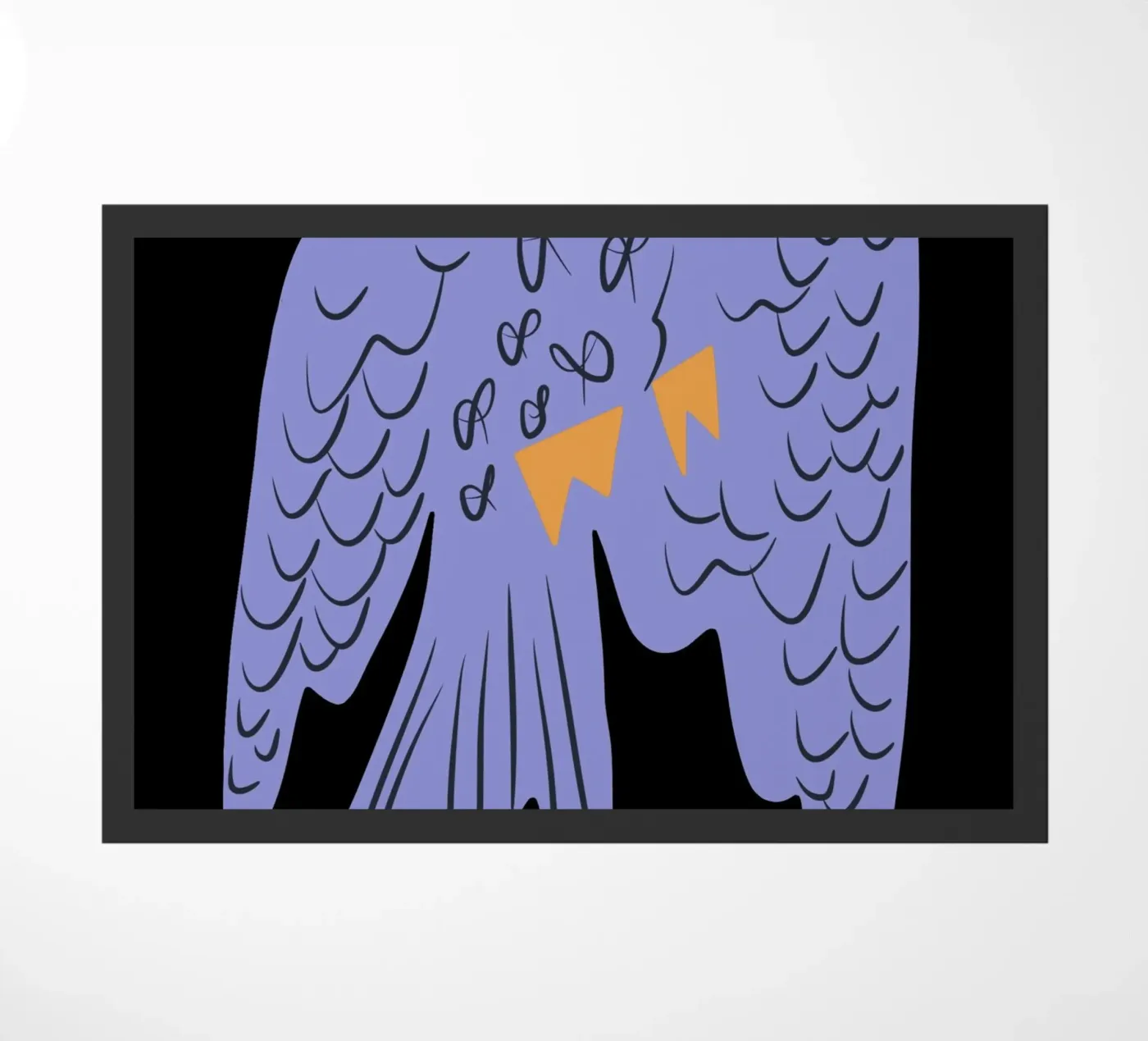 Passed away twitter doormat by Little Dean