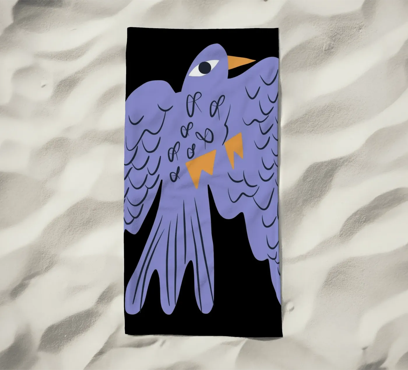 Twitter overleden strandhanddoek van Little Dean