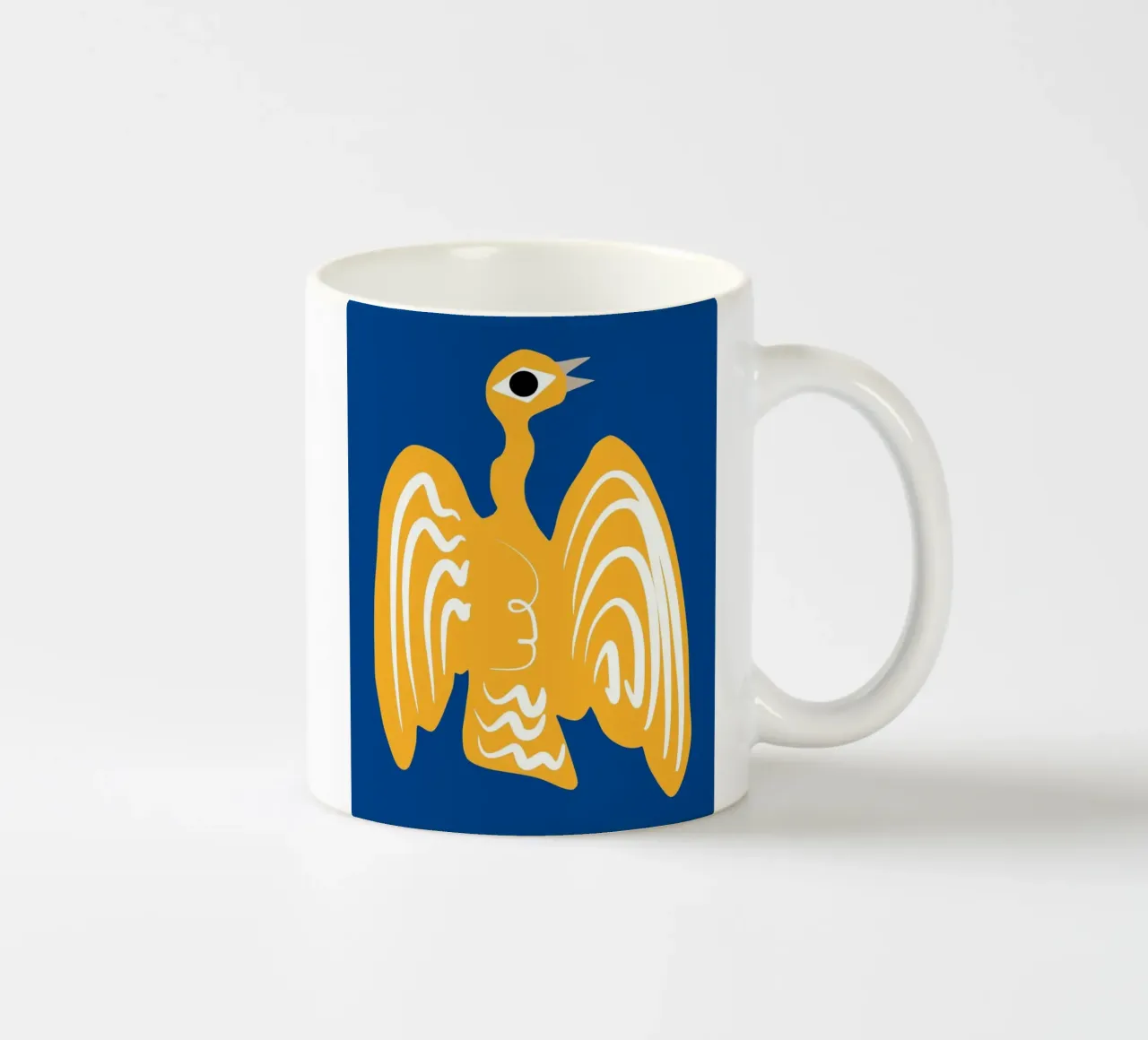 Cigno d'oro tazza in ceramica da Little Dean