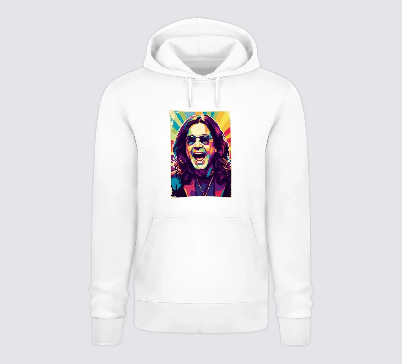In memoria di Ozzy Osbourne felpa con cappuccio da Hantamrata