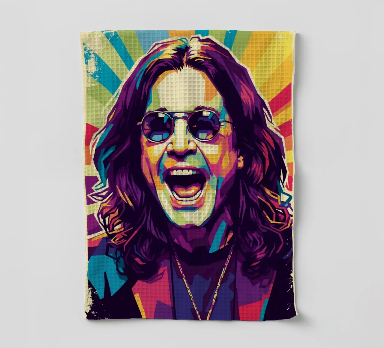 In memoria di Ozzy Osbourne canovaccio da cucina da Hantamrata