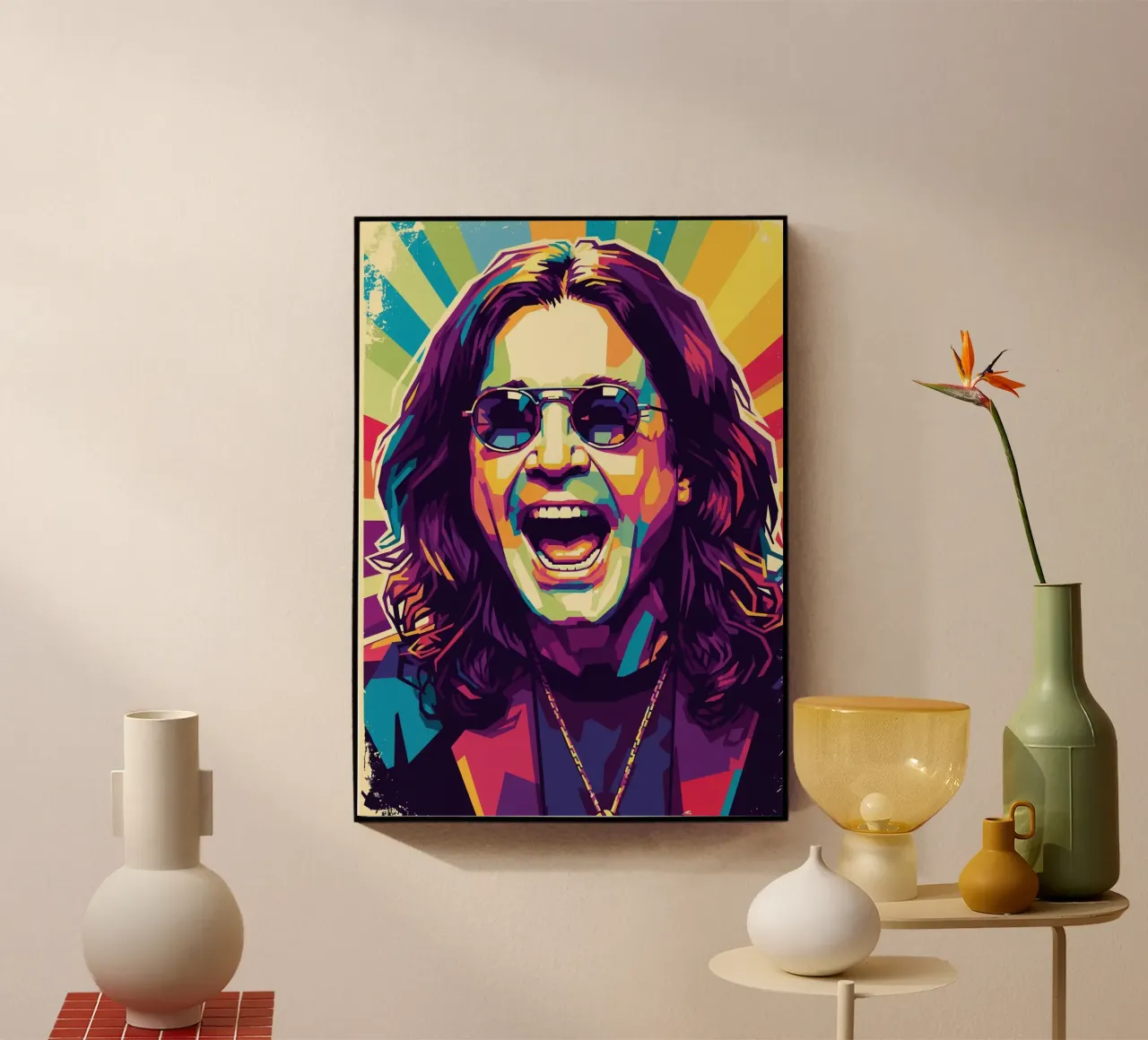 In memoria di Ozzy Osbourne plexiglass da Hantamrata