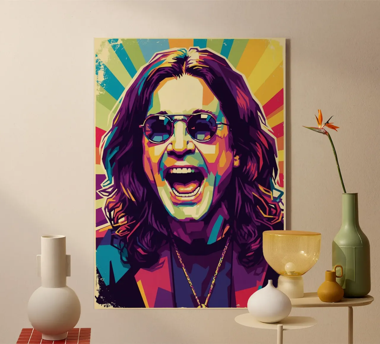 In memoria di Ozzy Osbourne plexiglass da Hantamrata