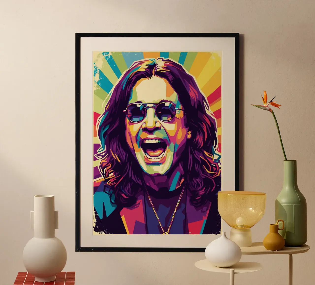 In memoria di Ozzy Osbourne carta hahnemühle da Hantamrata