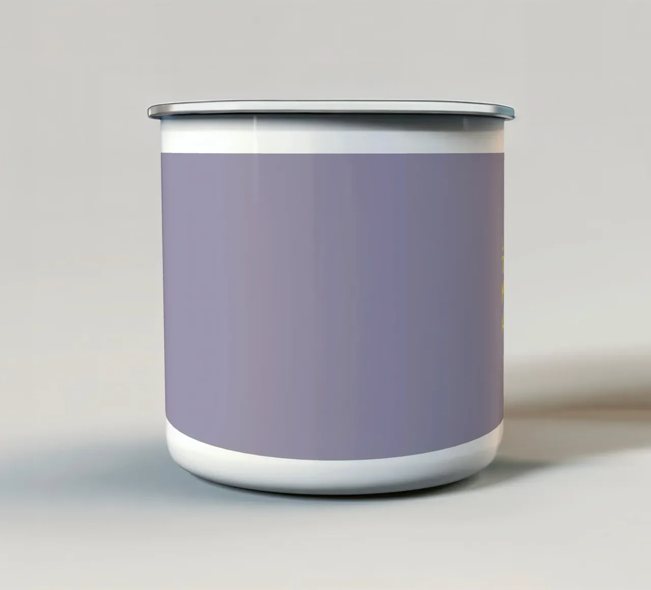 Vibrazioni meno drammatiche tazza in smalto da PurePeachStudio