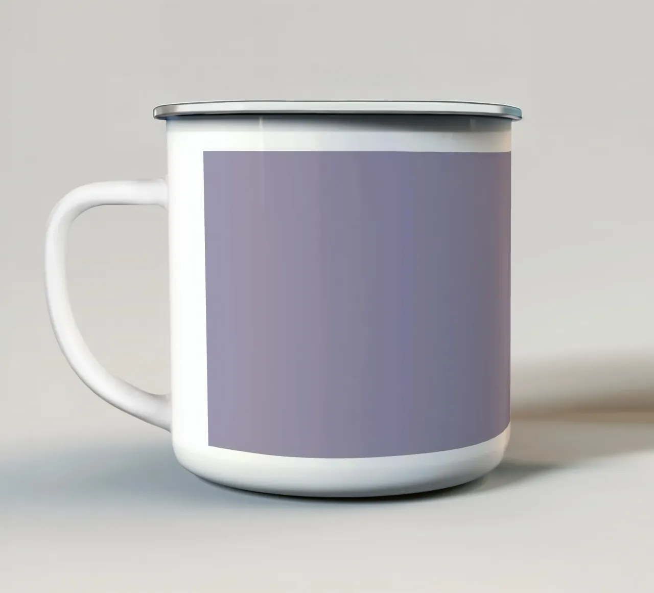 Vibrazioni meno drammatiche tazza in smalto da PurePeachStudio