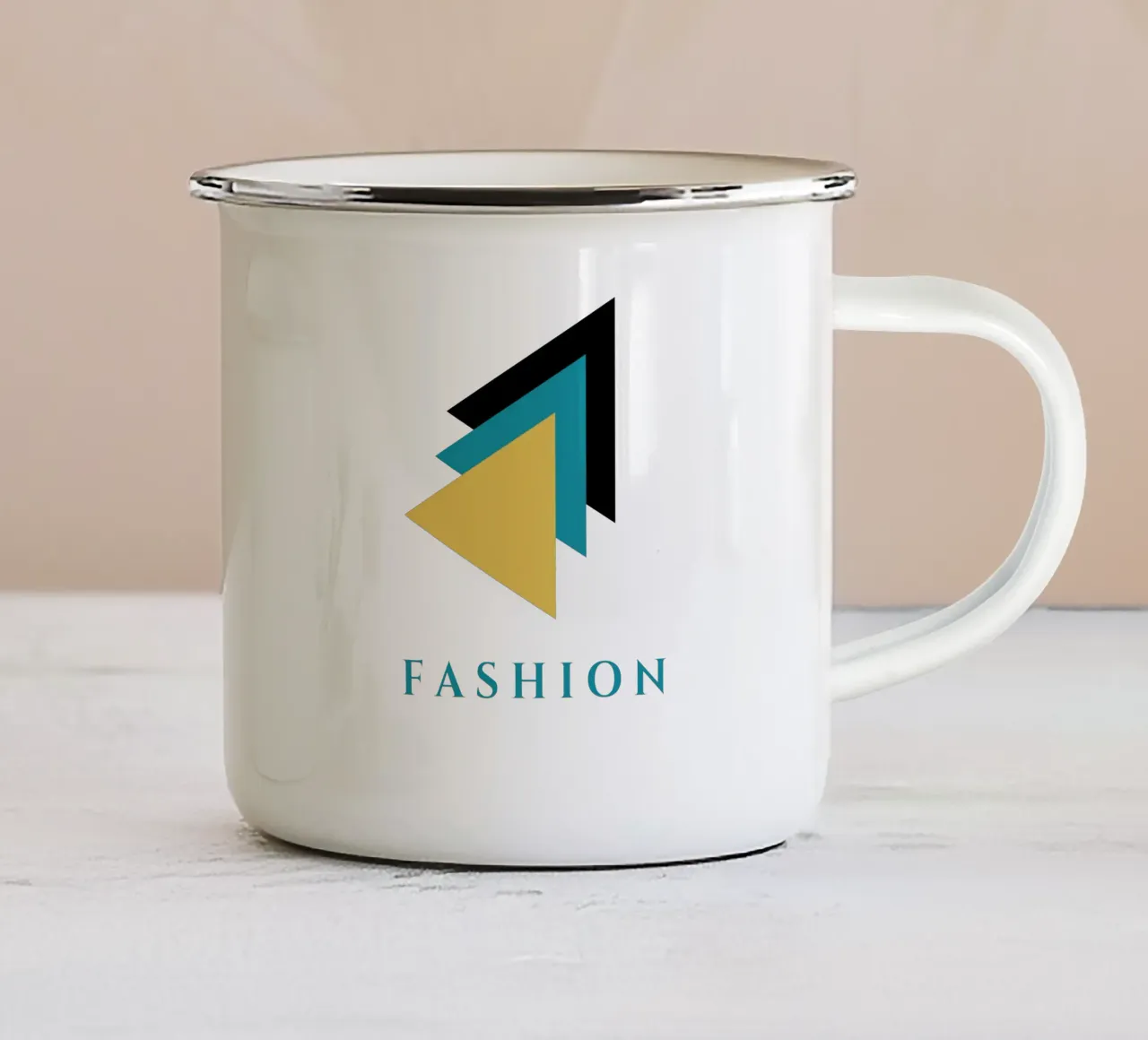 Logo moda tazza in smalto da BenCoStyle