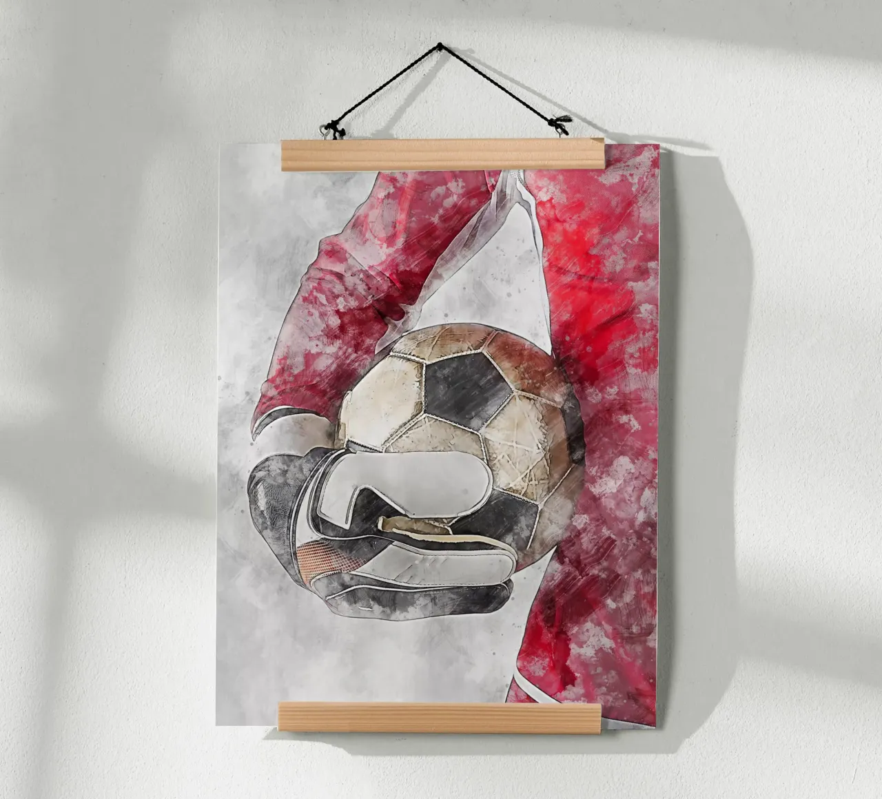 Calcio - portiere carta hahnemühle da Mateo