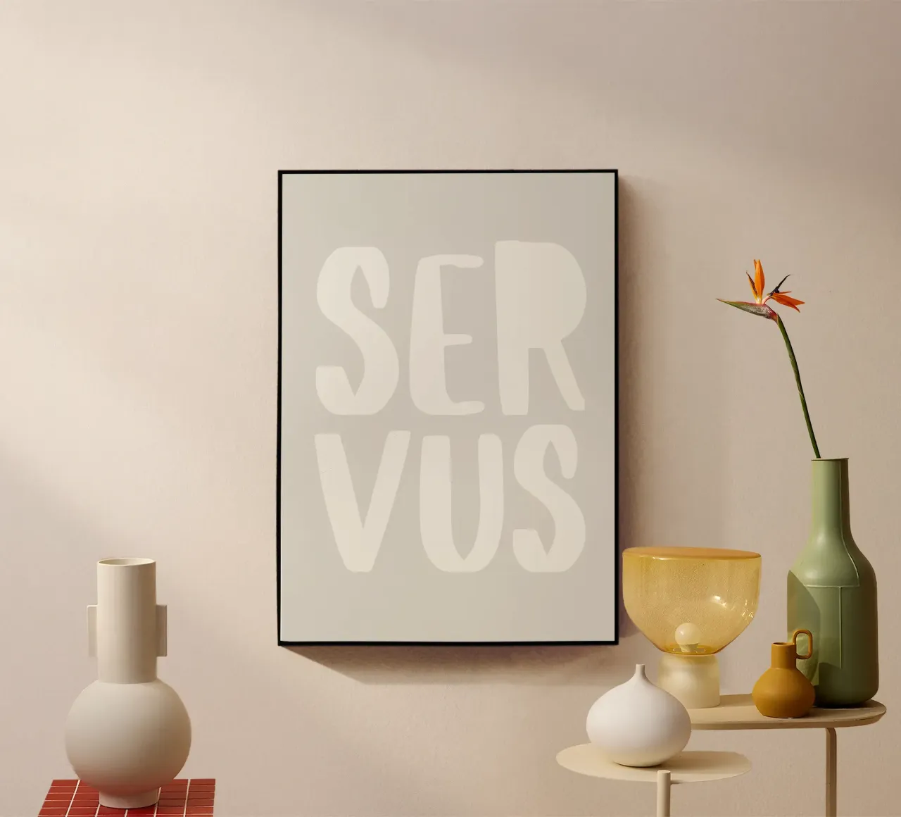 Servus plexiglass da PurePeachStudio