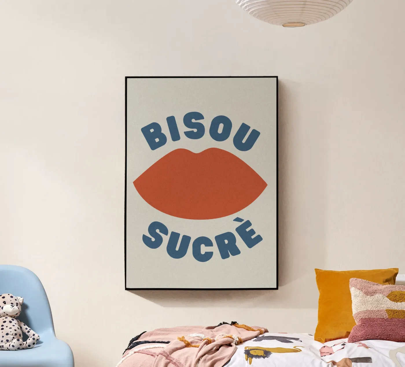 Sweet Kiss plexiglas de PurePeachStudio