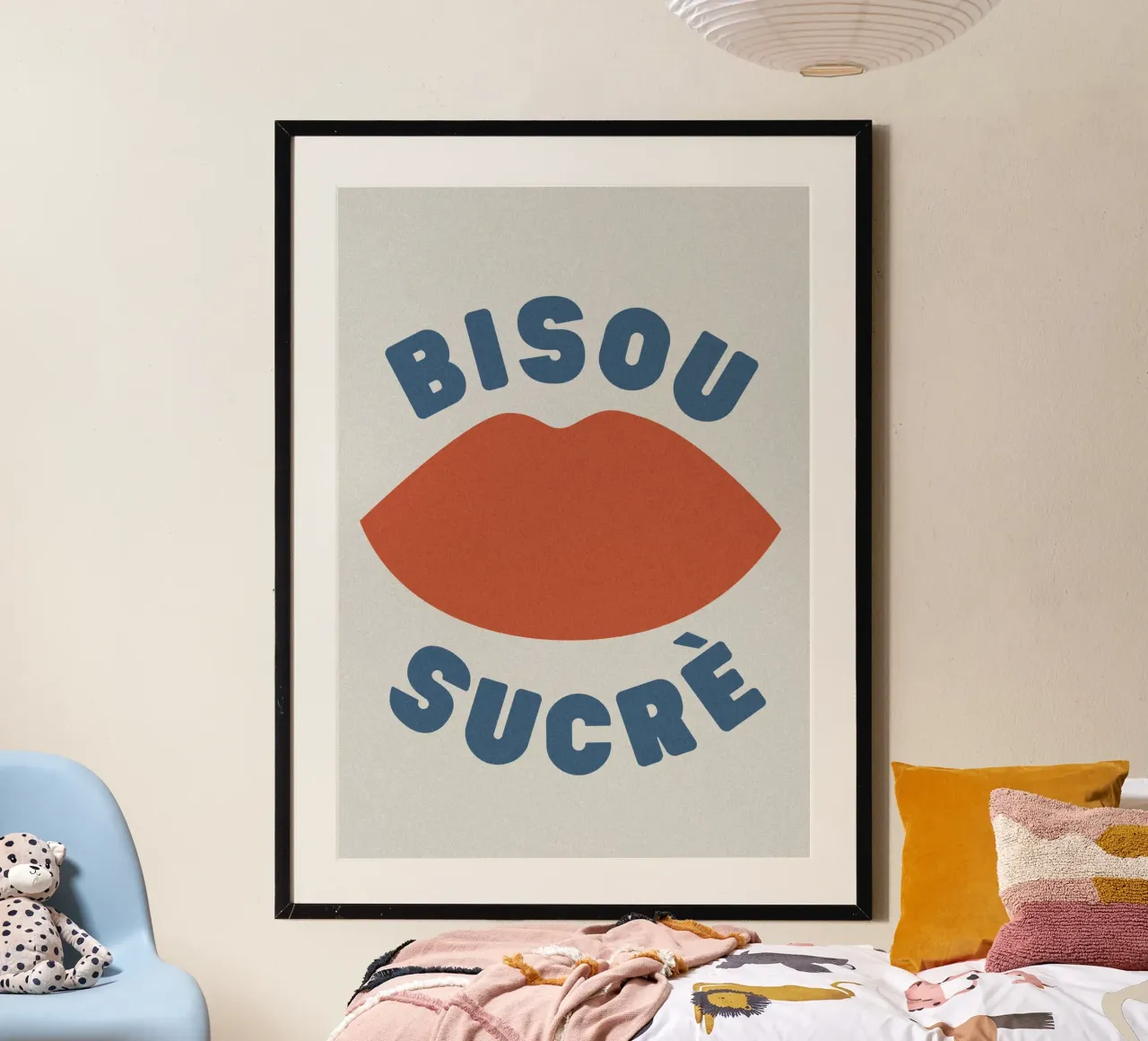 Dolce bacio poster da PurePeachStudio