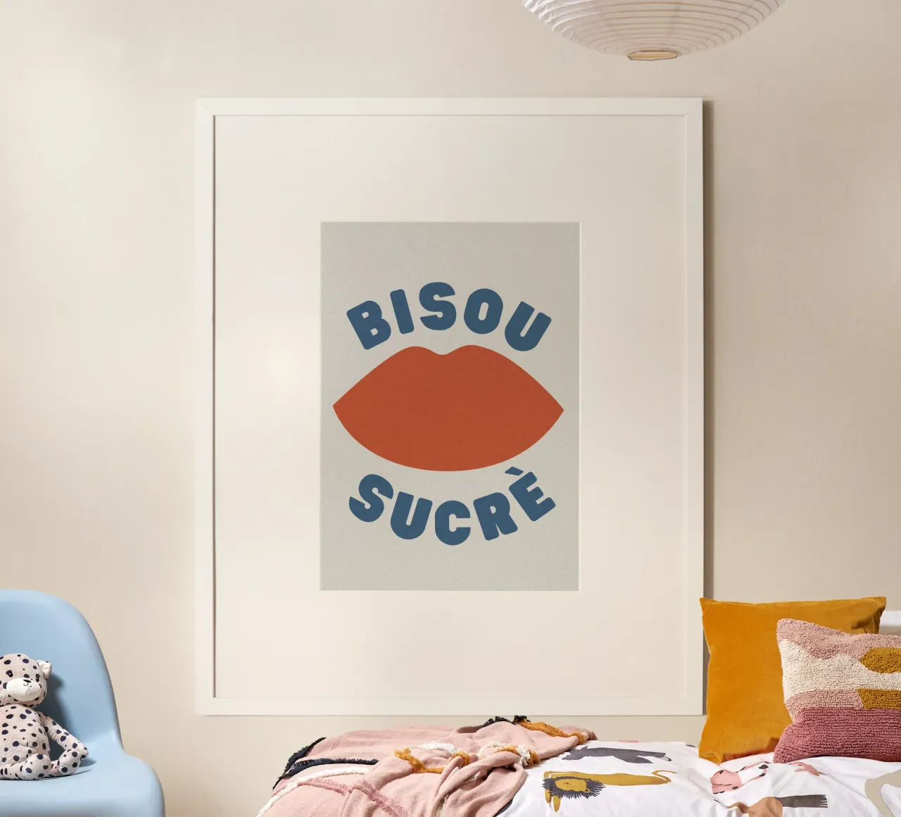 Dolce bacio poster da PurePeachStudio