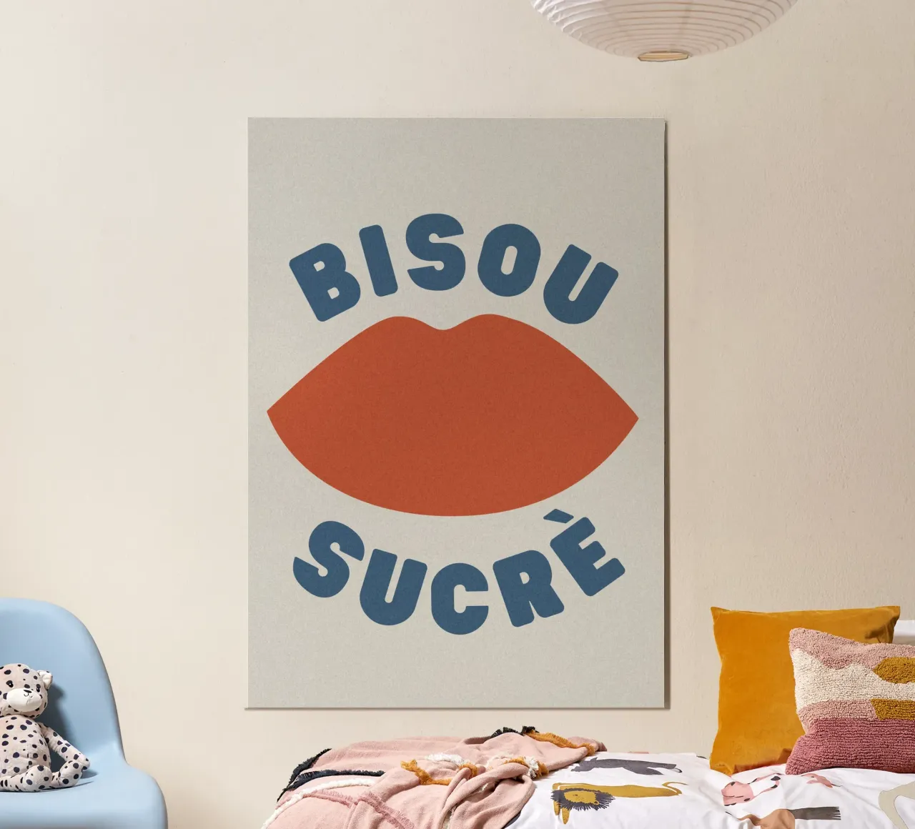 Dolce bacio poster da PurePeachStudio