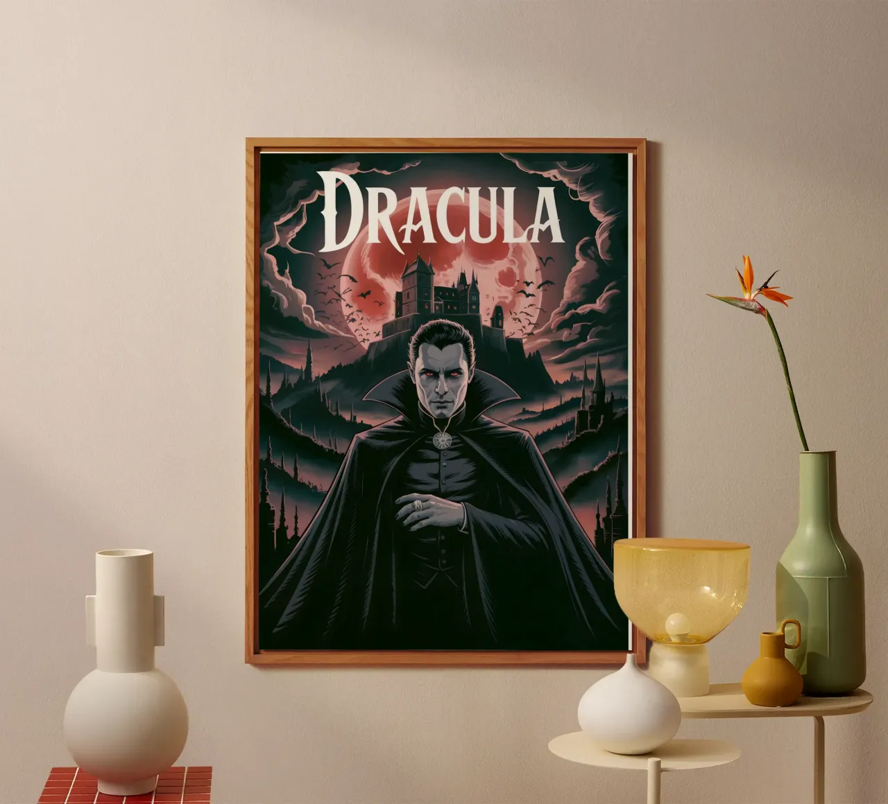 Halloween Dracula alluminio dibond da Fleur de Lys
