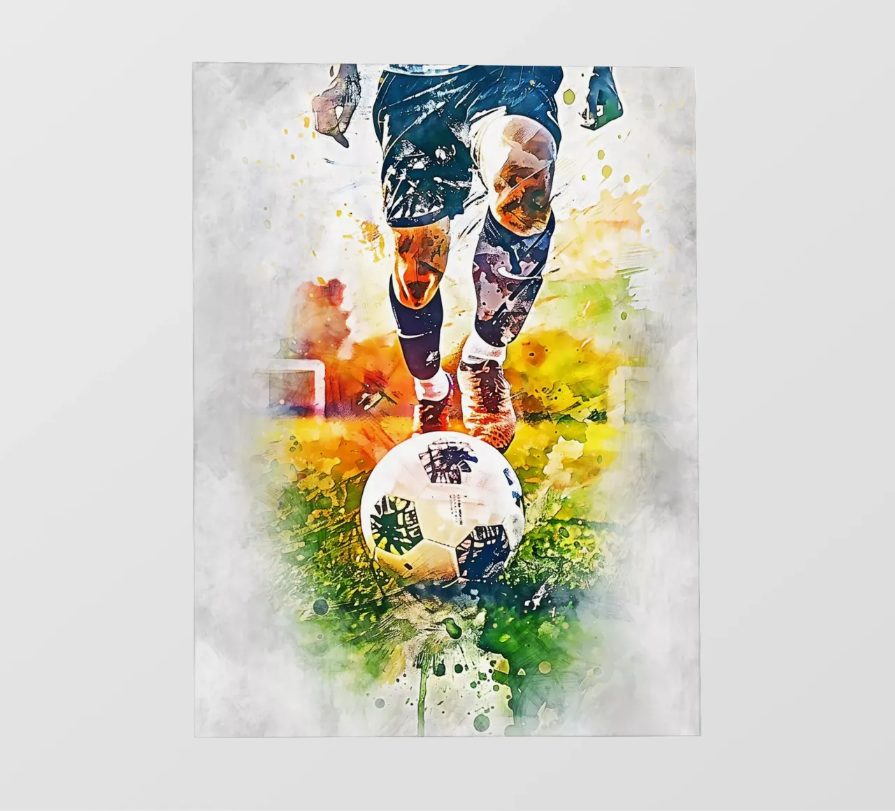 Calcio - pallone per calciatori pellicola backlit da Mateo