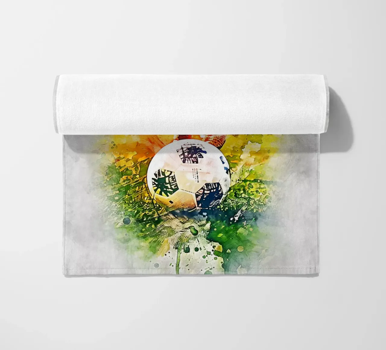 Calcio - pallone per calciatori telo mare da Mateo