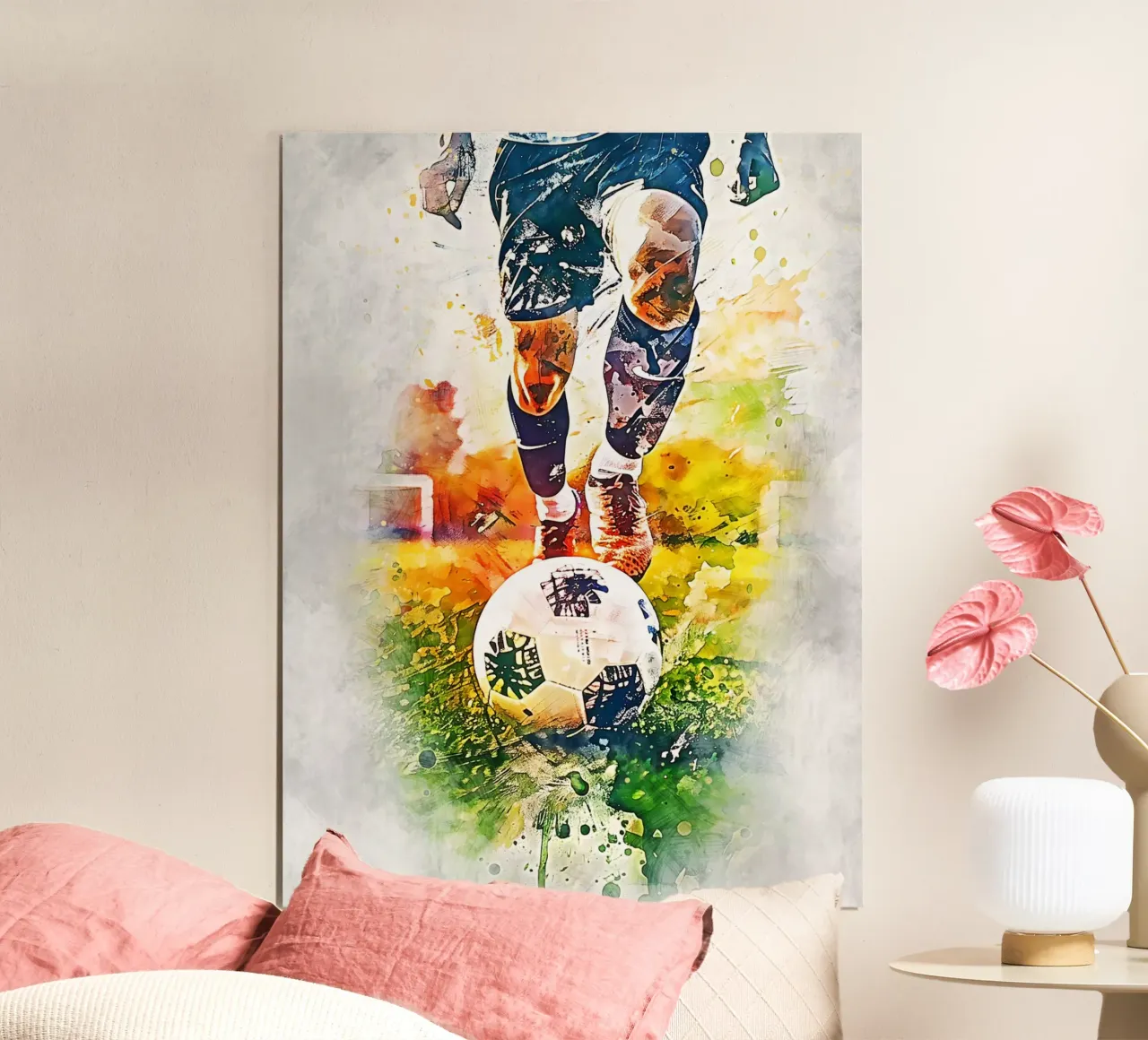 Calcio - pallone per calciatori carta hahnemühle da Mateo