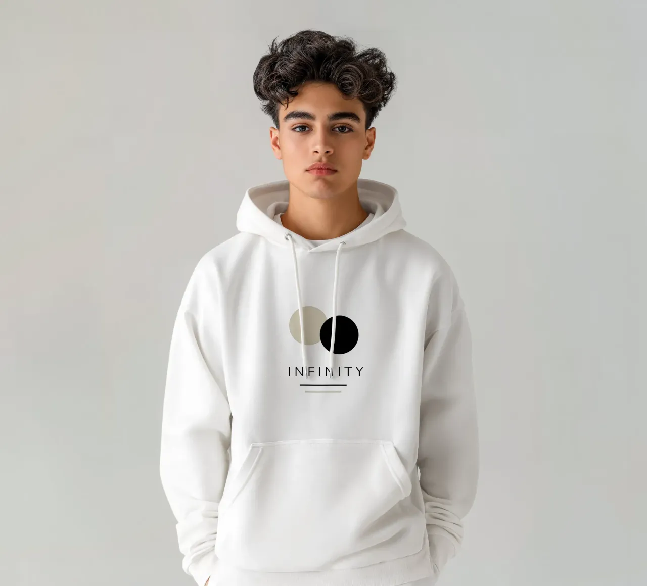 Infinity Design felpa con cappuccio da BenCoStyle