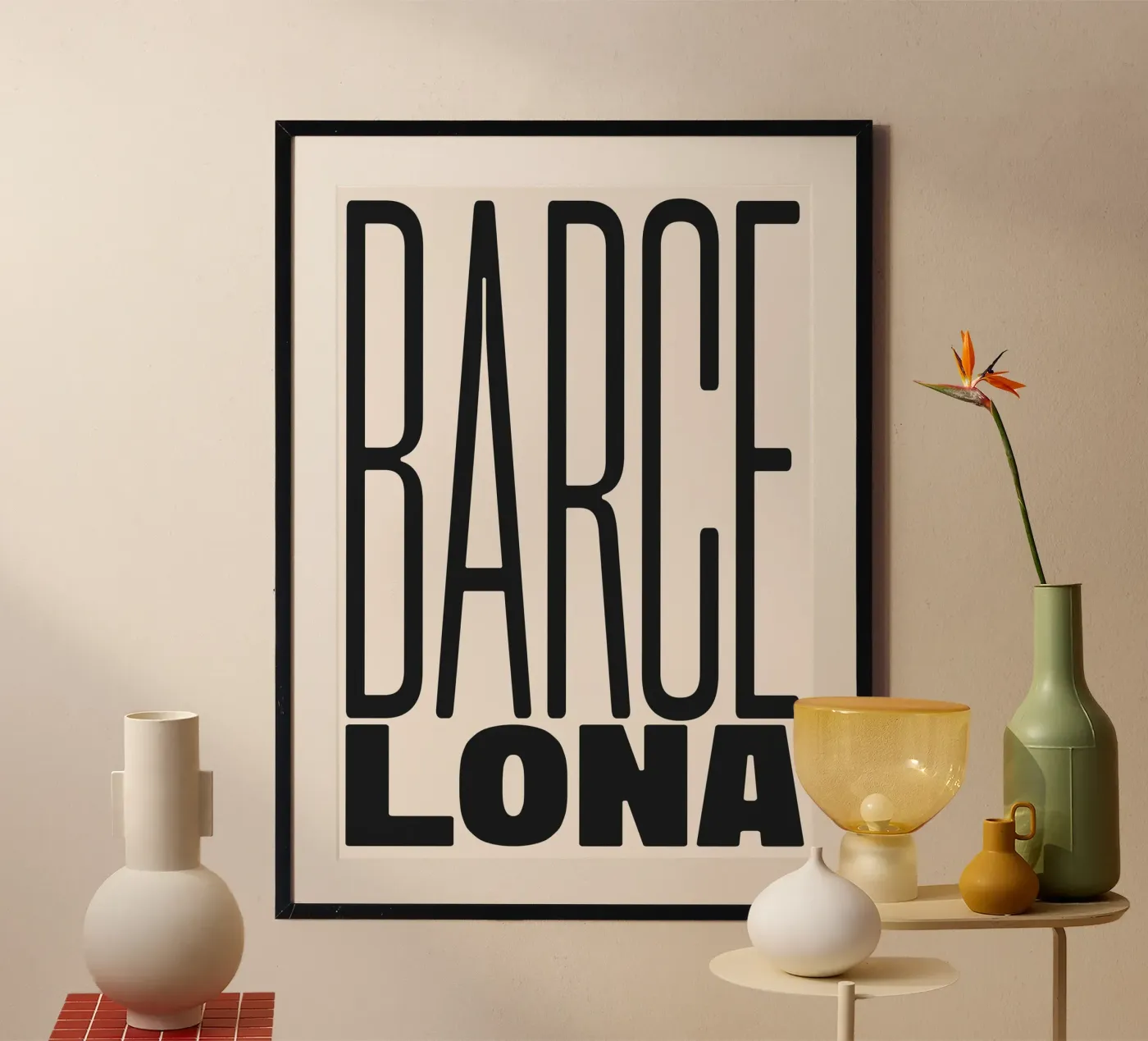 Barcelona poster da PurePeachStudio