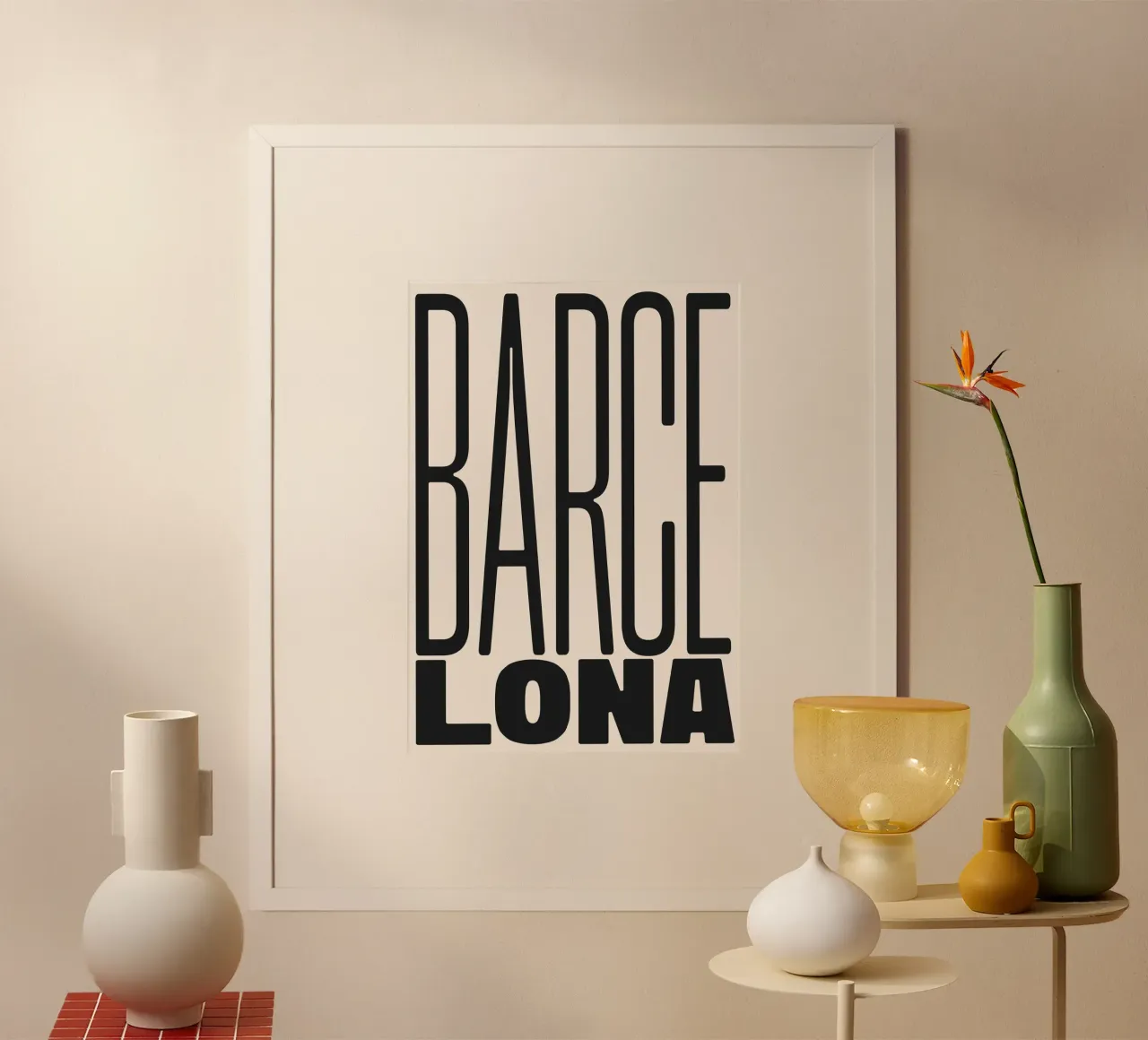 Barcellona poster da PurePeachStudio