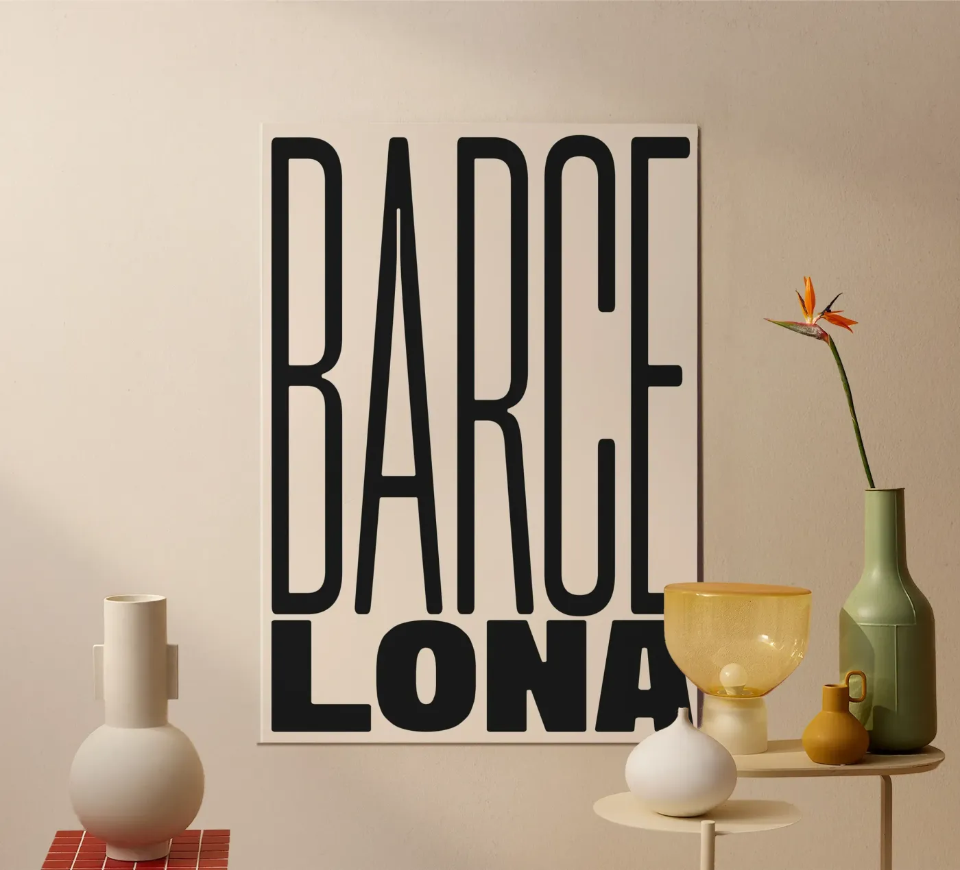 Barcelona poster da PurePeachStudio