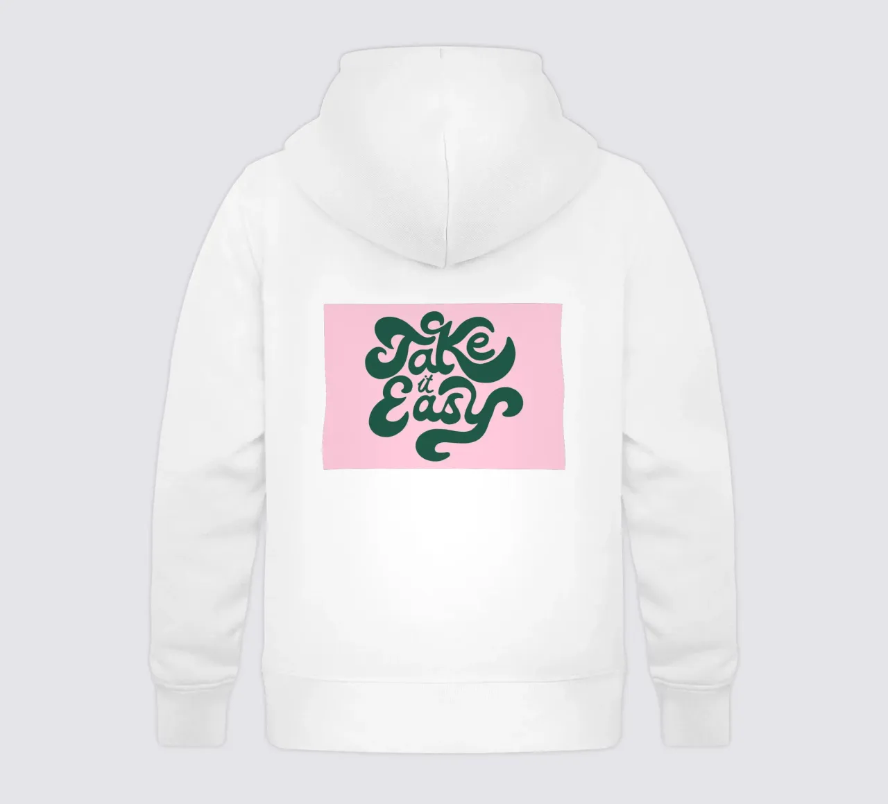 Take it easy felpa bambino con cappuccio da Art House