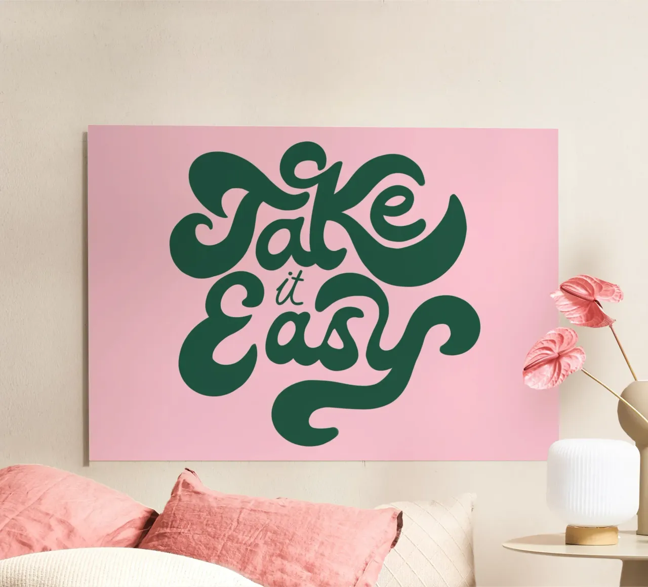 Take it easy alluminio dibond da Art House