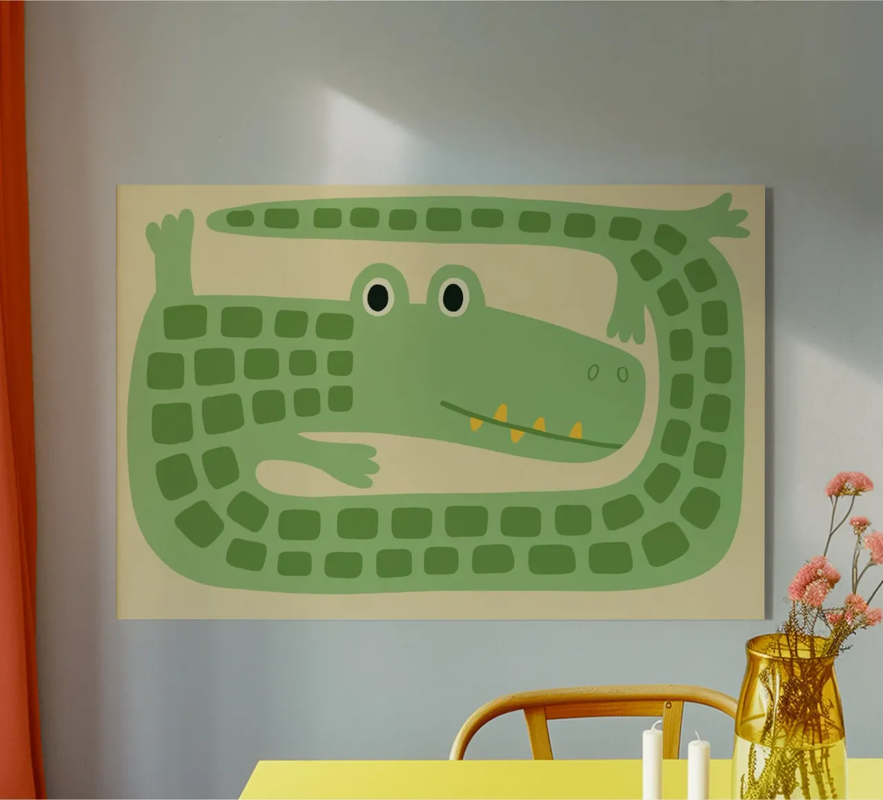 Krokodil plexiglass da PurePeachStudio