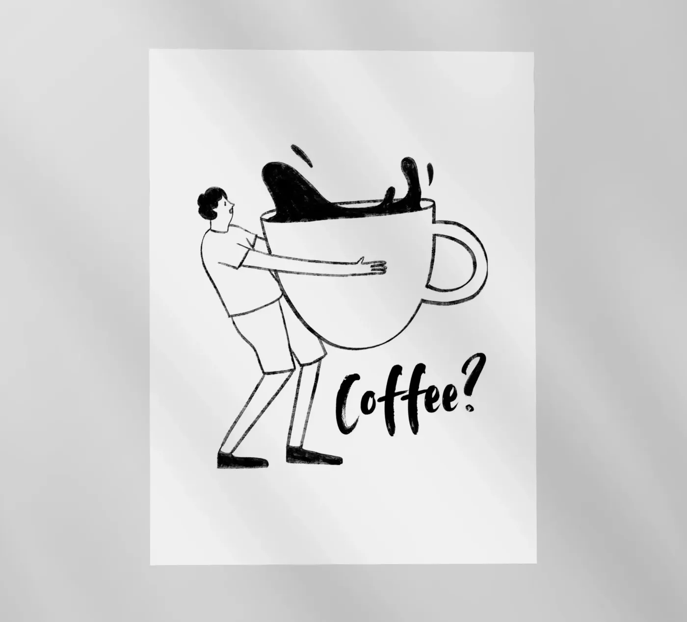 Coffee? Backlit Folie von ArtDesign by KBK
