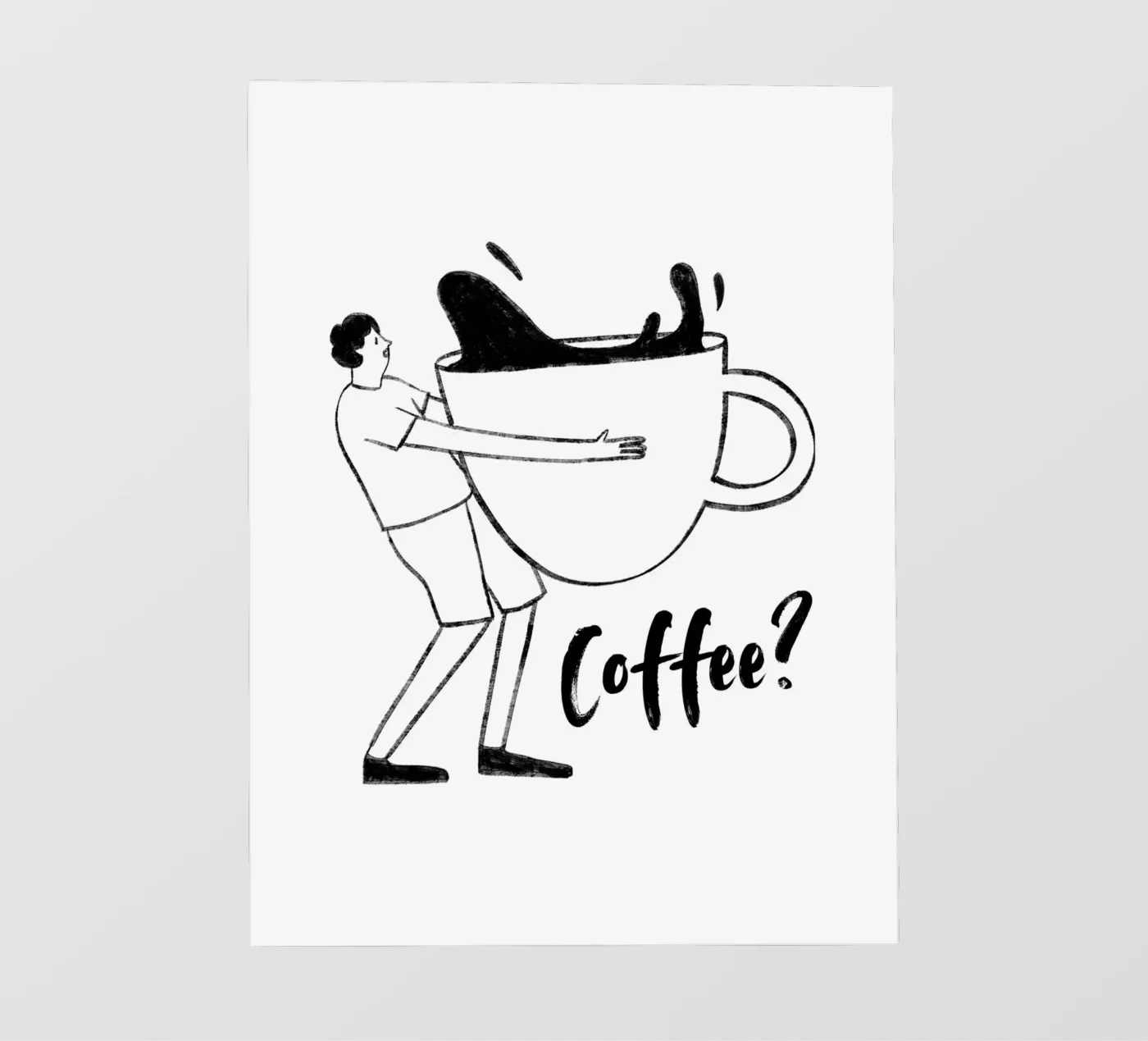 Coffee? Backlit Folie von ArtDesign by KBK