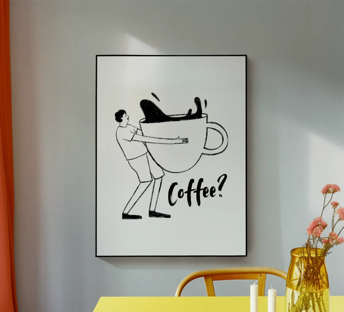 Coffee? Acryl-Glas von ArtDesign by KBK
